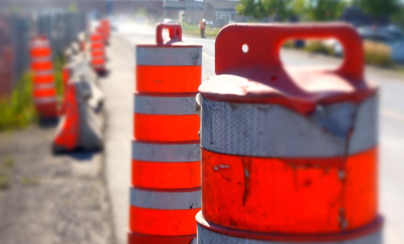 Travaux de pose de câbles sur le boulevard de l’Industrie et le boulevard Montcalm